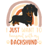 Sweet Dachshund Lover Kawaii