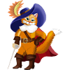 Chaton en bottes