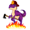 Fire Brigade Dinosaurs