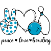 Peace Love Bowling