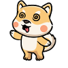 Shiba Inu Dog Emoticon