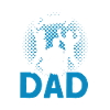 Crazy Father Dad Two Boys