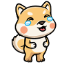 Shiba Inu Dog Emoticon