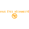 vous etes deconnecté ocre