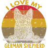 i love my german shepherd