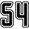 54 number symbol