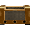 old Tube Radio - used Look