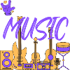 I love Music Purple