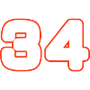 34 Zahl symbol