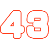 43 Number symbol