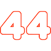 44 number symbol