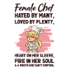 Femme Chef Cuisinier Repas