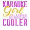 Karaoke Singing Women Gift