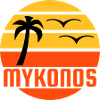 Mykonos (soleil, palmier, oiseaux)