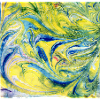 Farbverlauf gelb blau