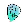 Rock and Roll Guitar Pick!