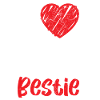 I Love My Bestie Best Friend Friendship BFF Squad
