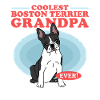 Boston Terrier Grandpa Hundehalter Geschenk
