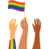 Pride hands!