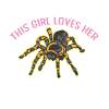 Aime Tarantula Arachnophiles. Cadeau