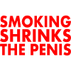 Smoking shrinks the penis