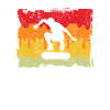 Skateboarding Retro