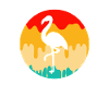 Flamingo Retro