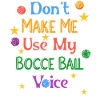 Boccia Boule Petanque