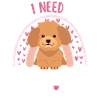 Sweet Poodle Lover Kawaii