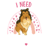 Sweet Collie Lover Kawaii