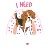 Sweet Beagle Lover Kawaii