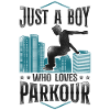 Parkour Free Running Traceur Garçon