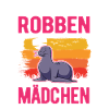 Verrücktes Robbe Mädchen Seelöwe
