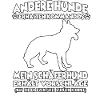 Witziges Schäferhund Hundetraining Hundebesitzer