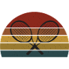 Retro tennis racket