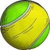 Tennis Ball Sticker