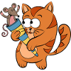 Petit chaton d’école