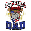 American Pitbull Dad July 4