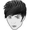 Comic-style Gothic Woman