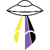 Non Binary Pride Ufo