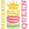 Macaron Queen Funny Macaron Dessert