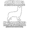 Funny Obedience German Shepherd Dogs