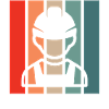 Bauarbeiter Retro