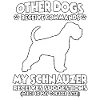 Funny Obedience Schnauzer Hundetraining Hunde