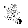 monkey scooter