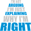 I m not arguing