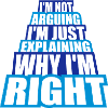I m not arguing
