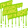 I m not arguing