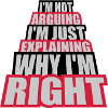 I m not arguing