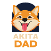 akita dad